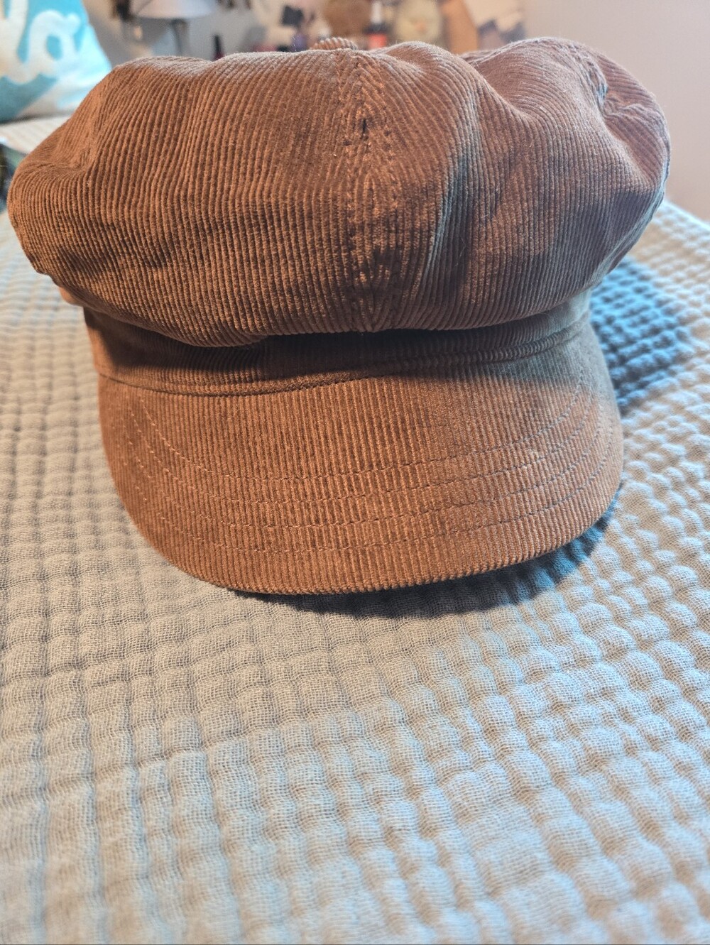 Banana Republic Brown Corduroy Cap with Brim